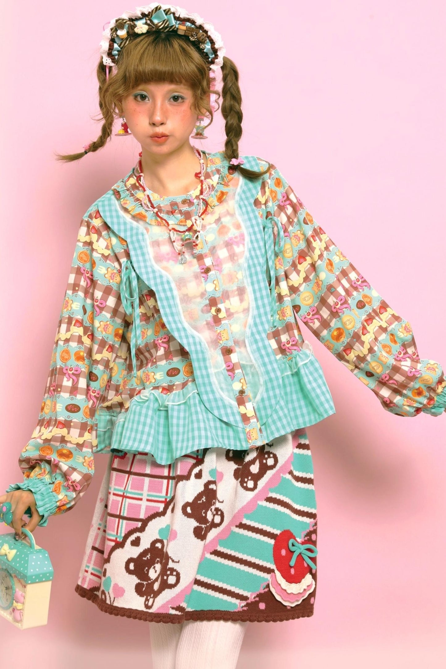 Vintage Lace Collar Shirt