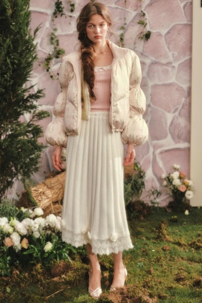 Lacemade Knitted Long Skirt