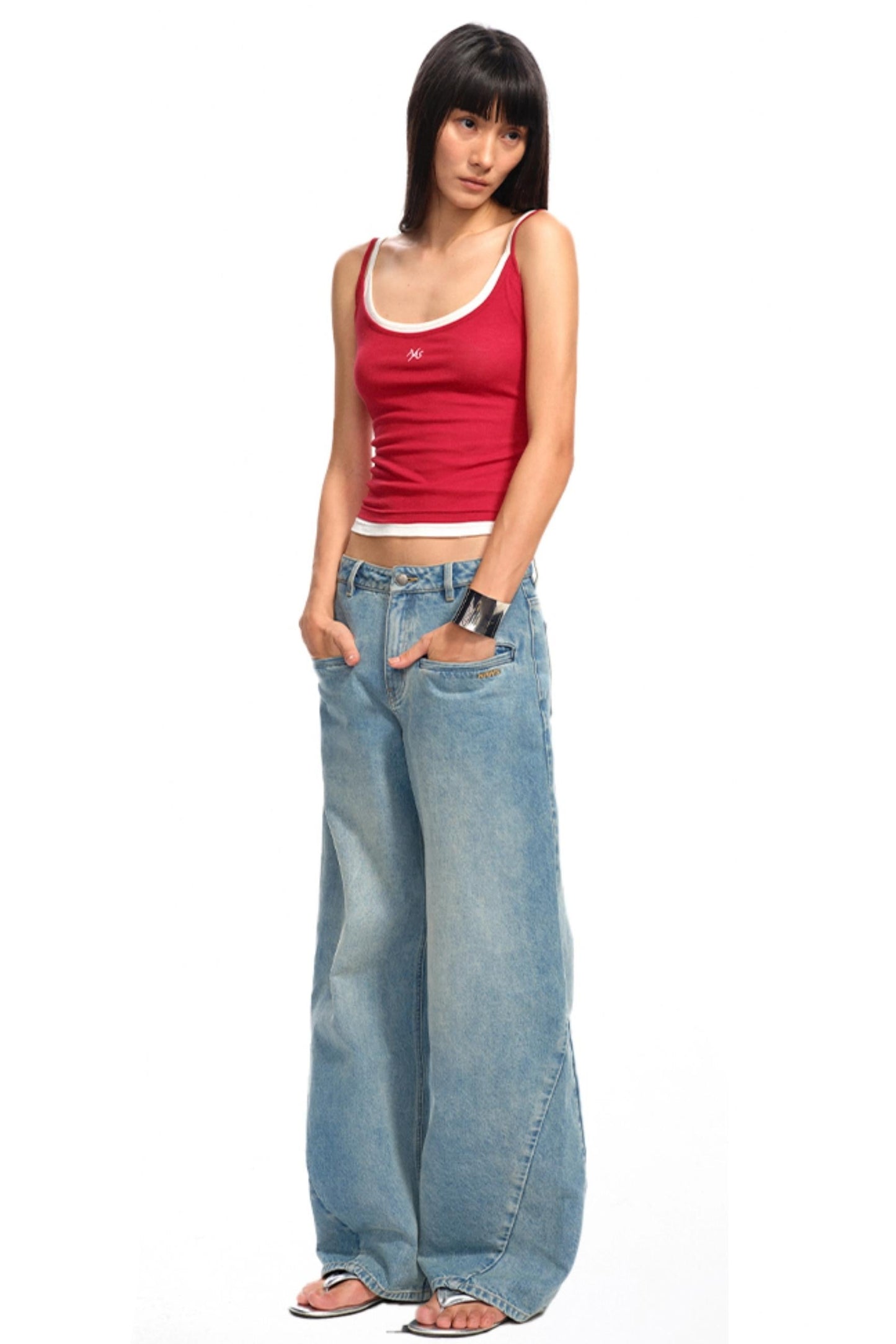 Maasai Color-Block Vest