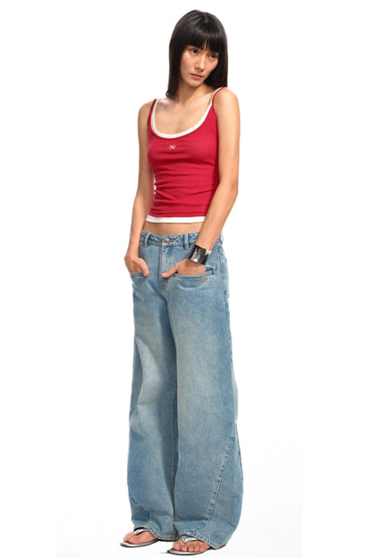 Maasai Color-Block Vest