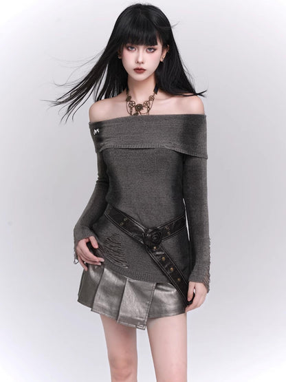 High-End Knitwear Top