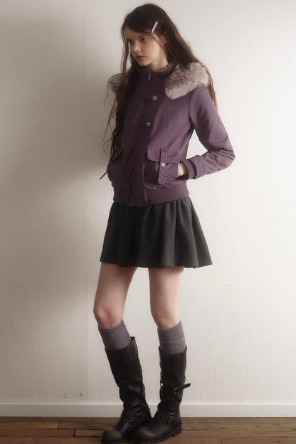 Purple Washed Vintage Jacket