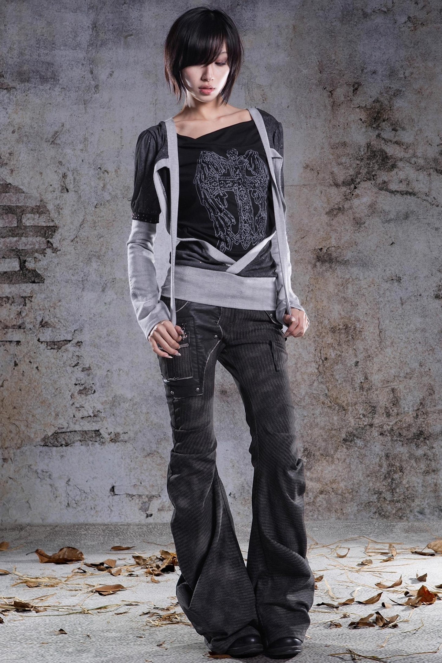 Original V-Neck Knitted Top