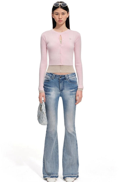 Sheep Wool Knit Cardigan