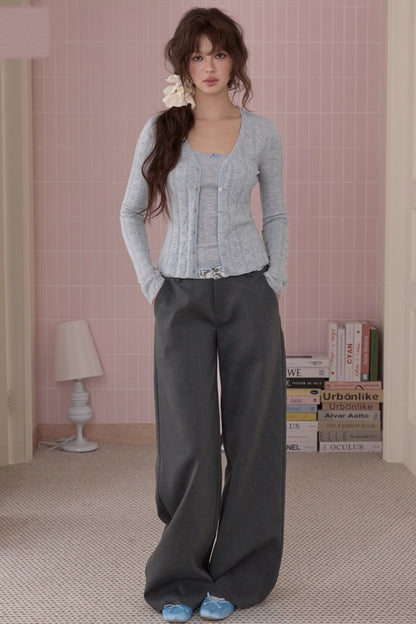 Retro Fit Lace Pants