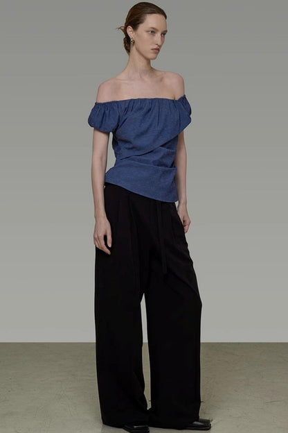 Asymmetric One-Shoulder Top