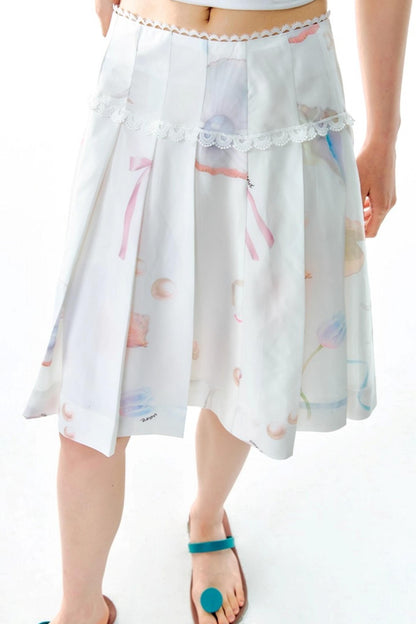 Starfish Pleated Skirt Set-Up