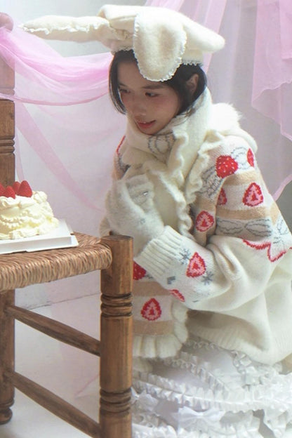 Everyday Happy Birthday Cake Scarf