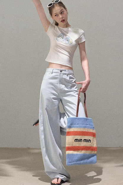 Rhinestone Halo Jeans