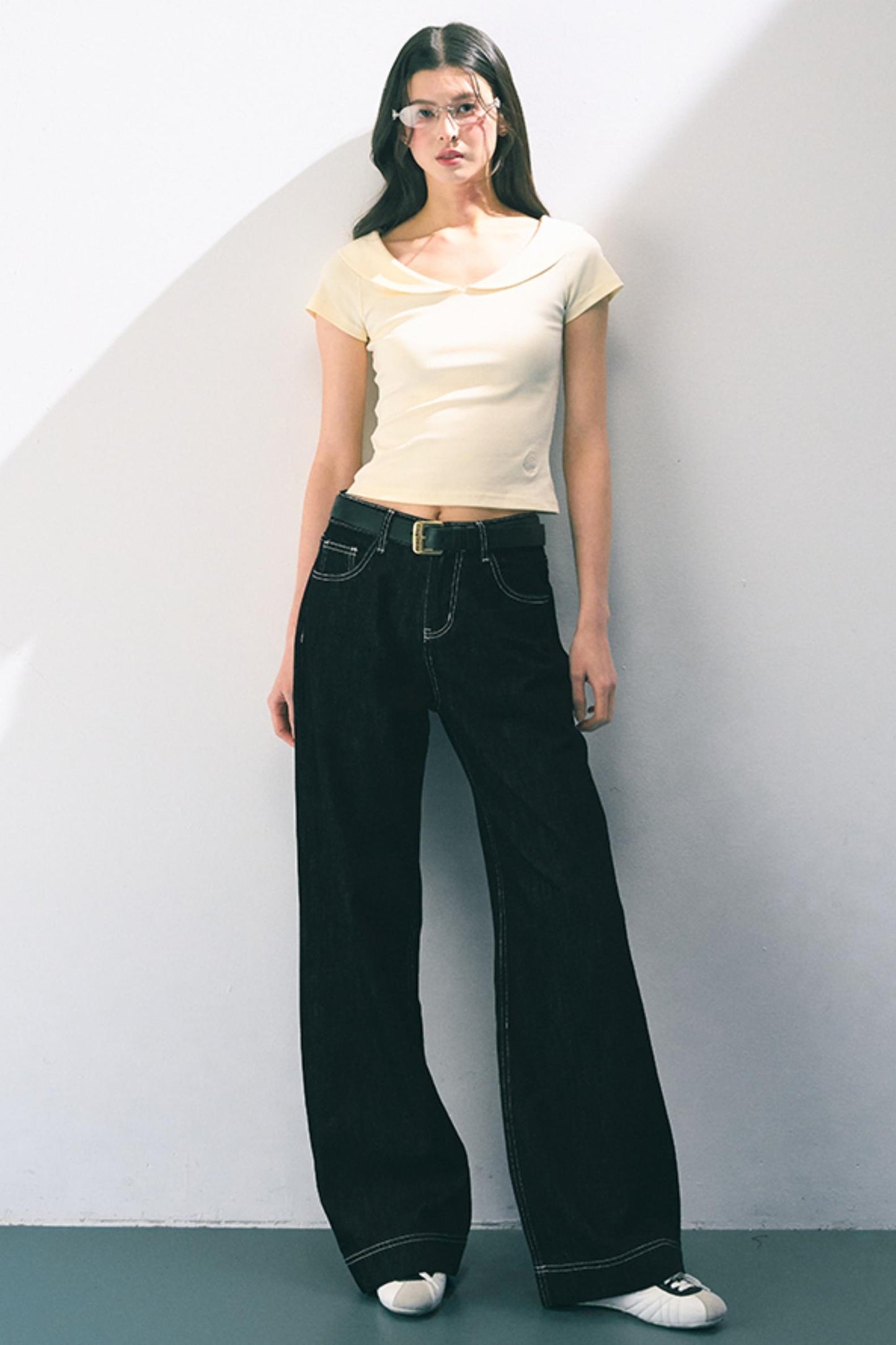 Minimalist Knit Slim Fit Top