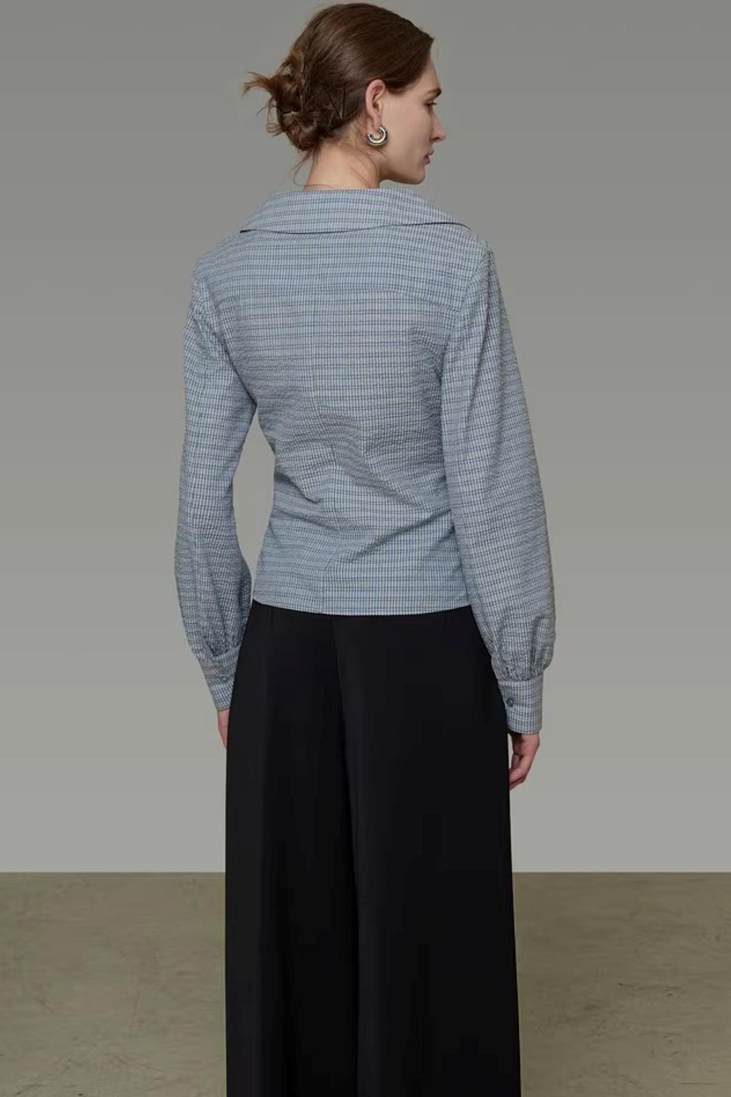 Irregular Striped Shirt