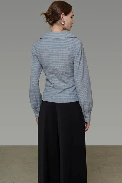 Irregular Striped Shirt