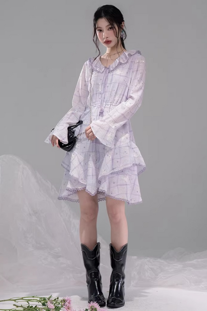 Layered Butterfly Wing Dress
