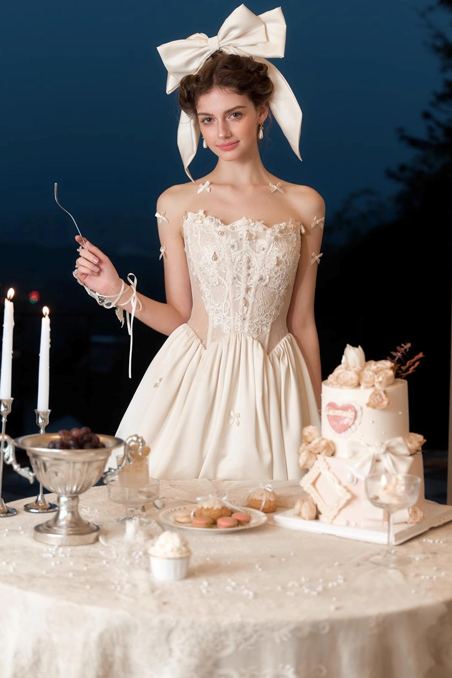 French Wedding Gown Dress