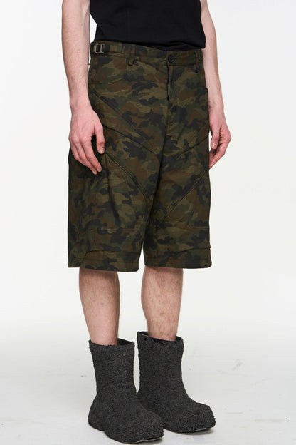 Summer Camo Biker Shorts