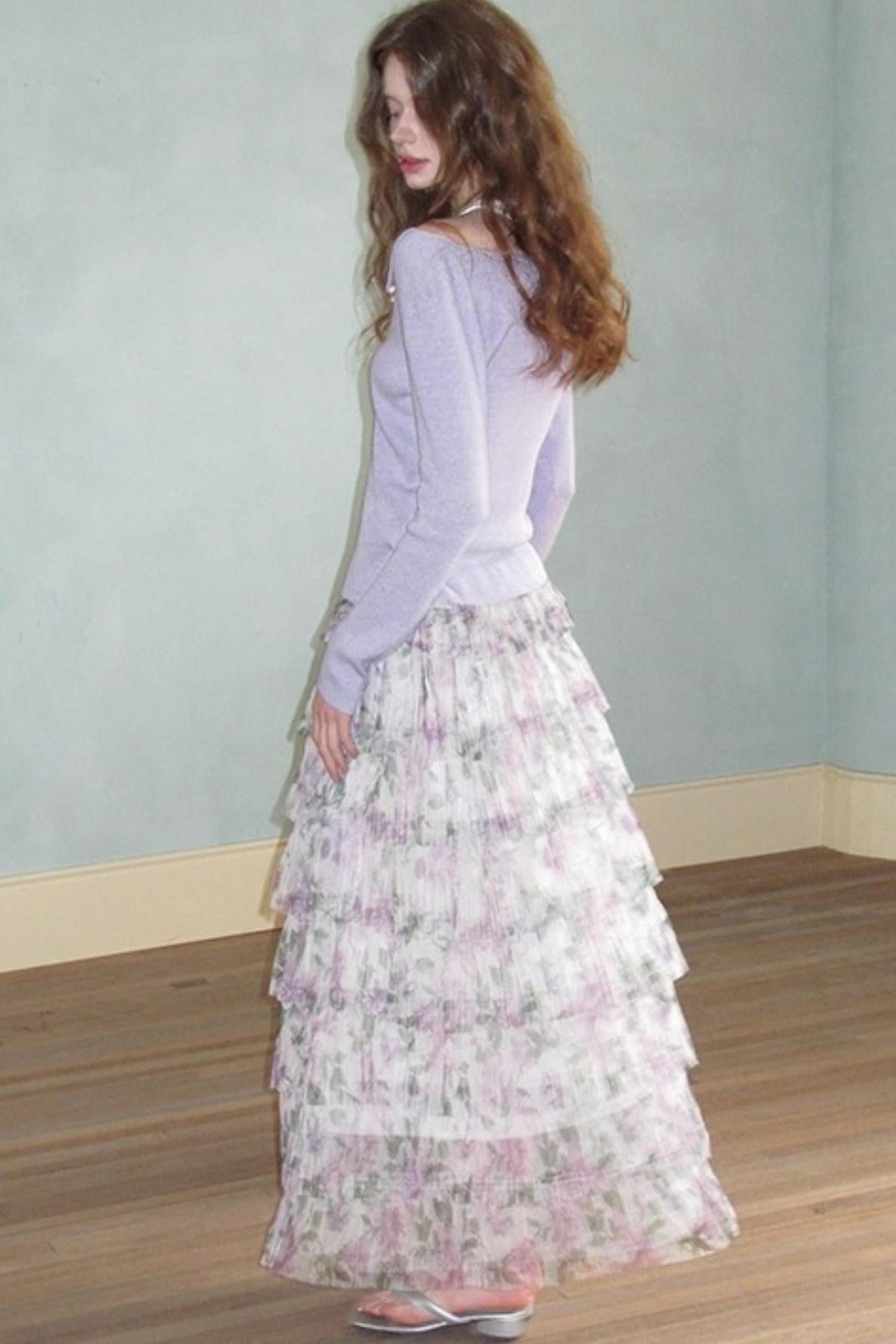 Tatasi Floral Romance Skirt