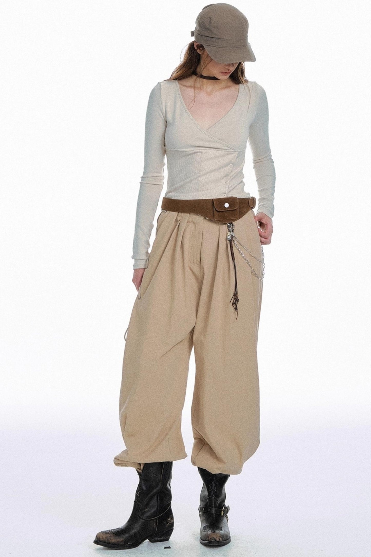 Hot Girl Style Long Sleeve T-Shirt