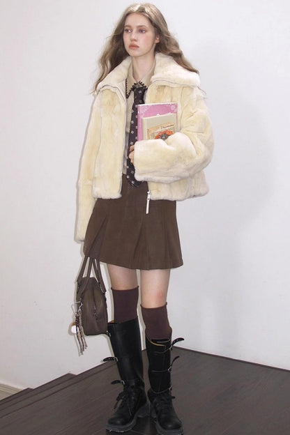 Shell-Edged Corduroy Winter Shirt