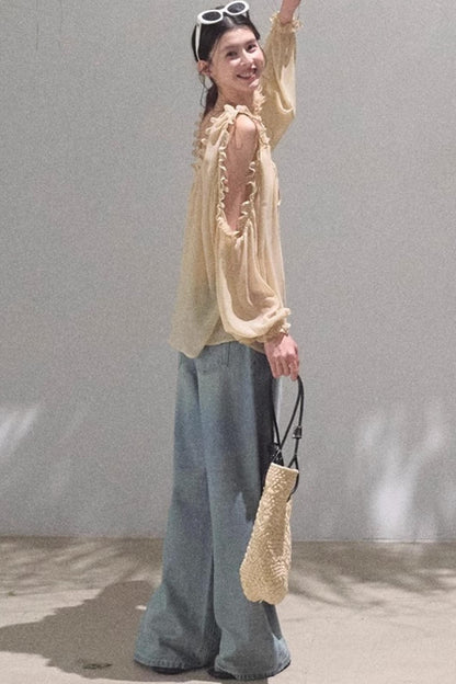 Summer Breeze Chiffon Top