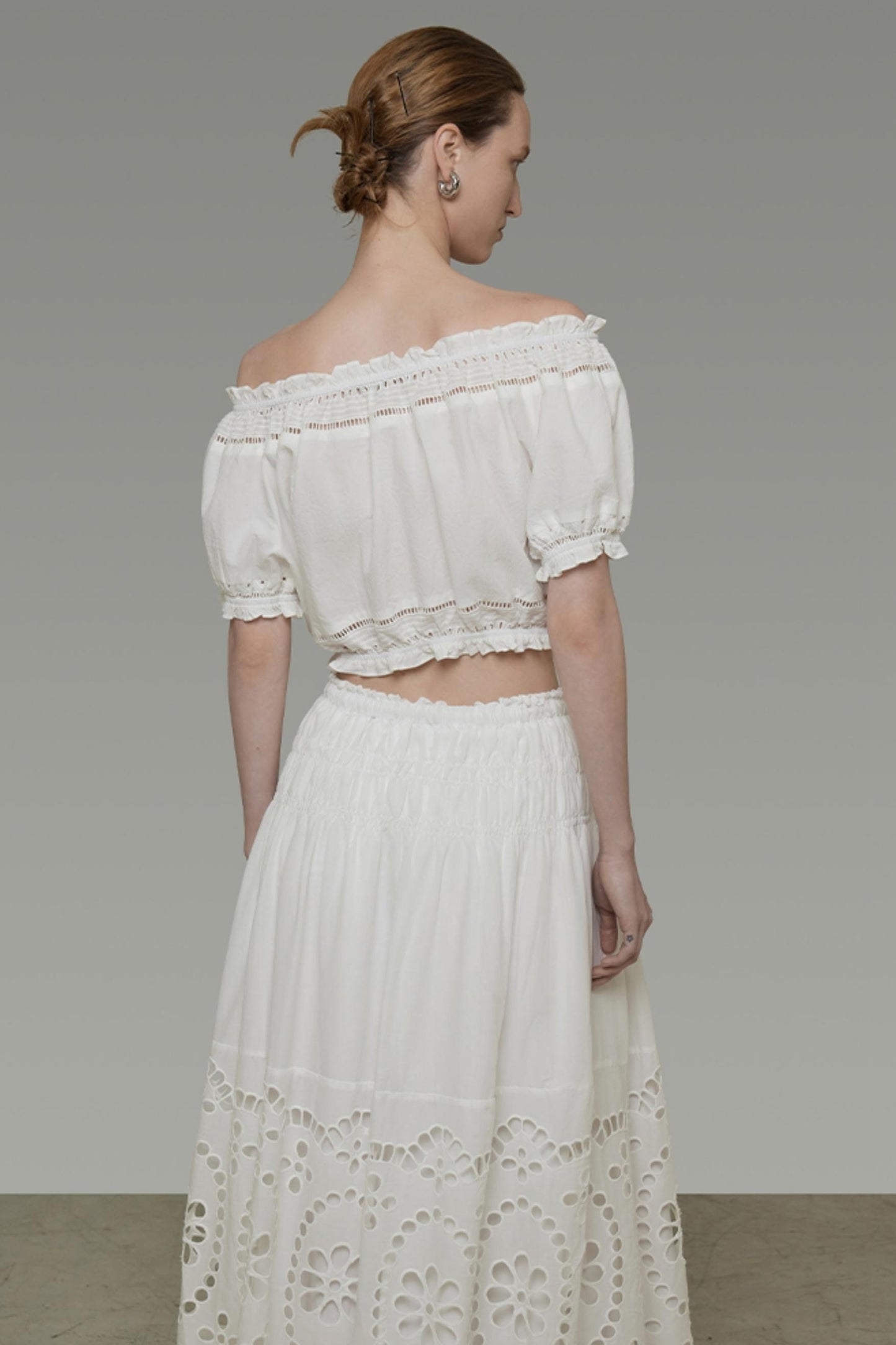 One-Shoulder Summer Skirt Top Set-Up