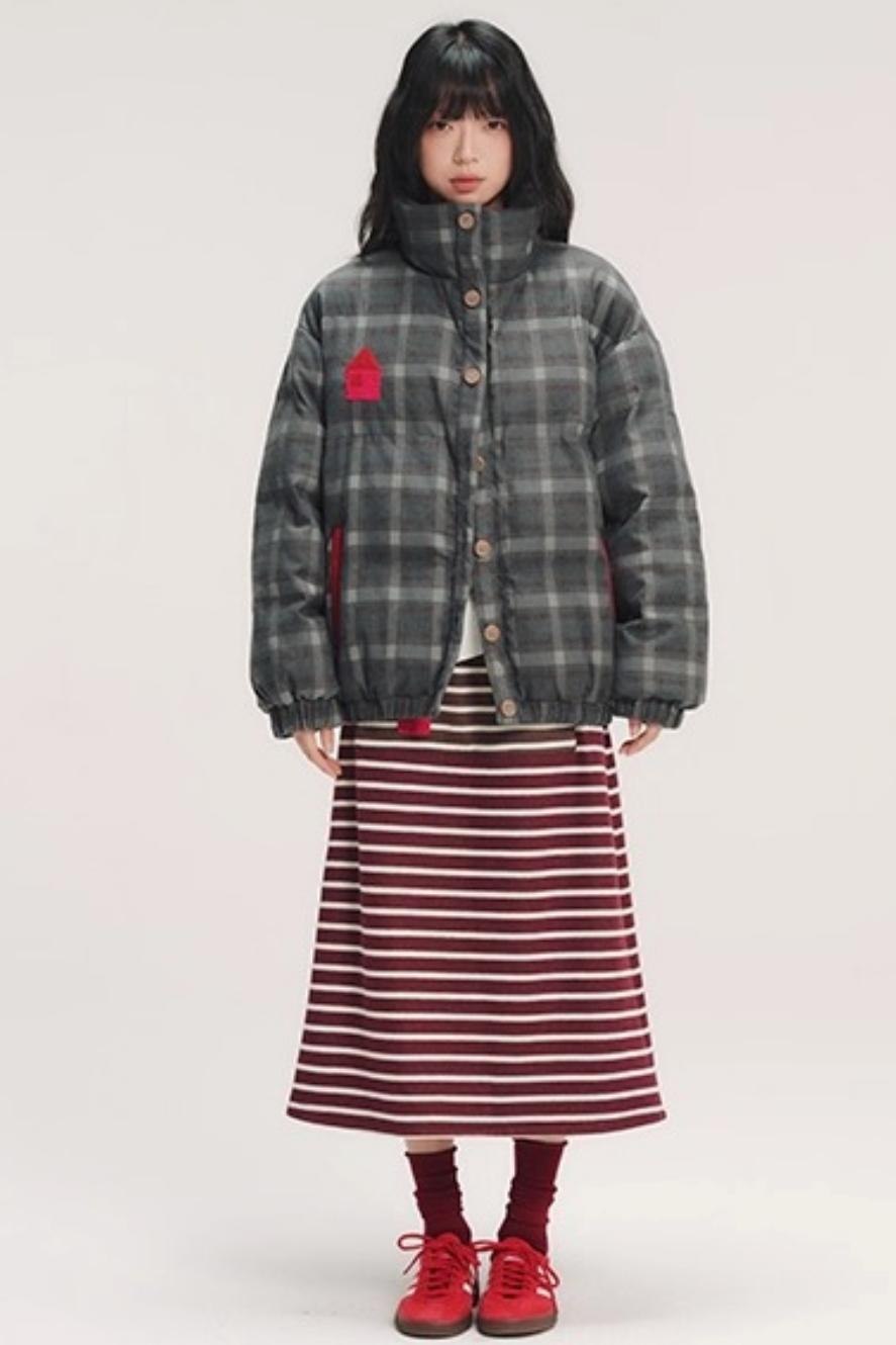 Colorful 3D Embroidery Skirt