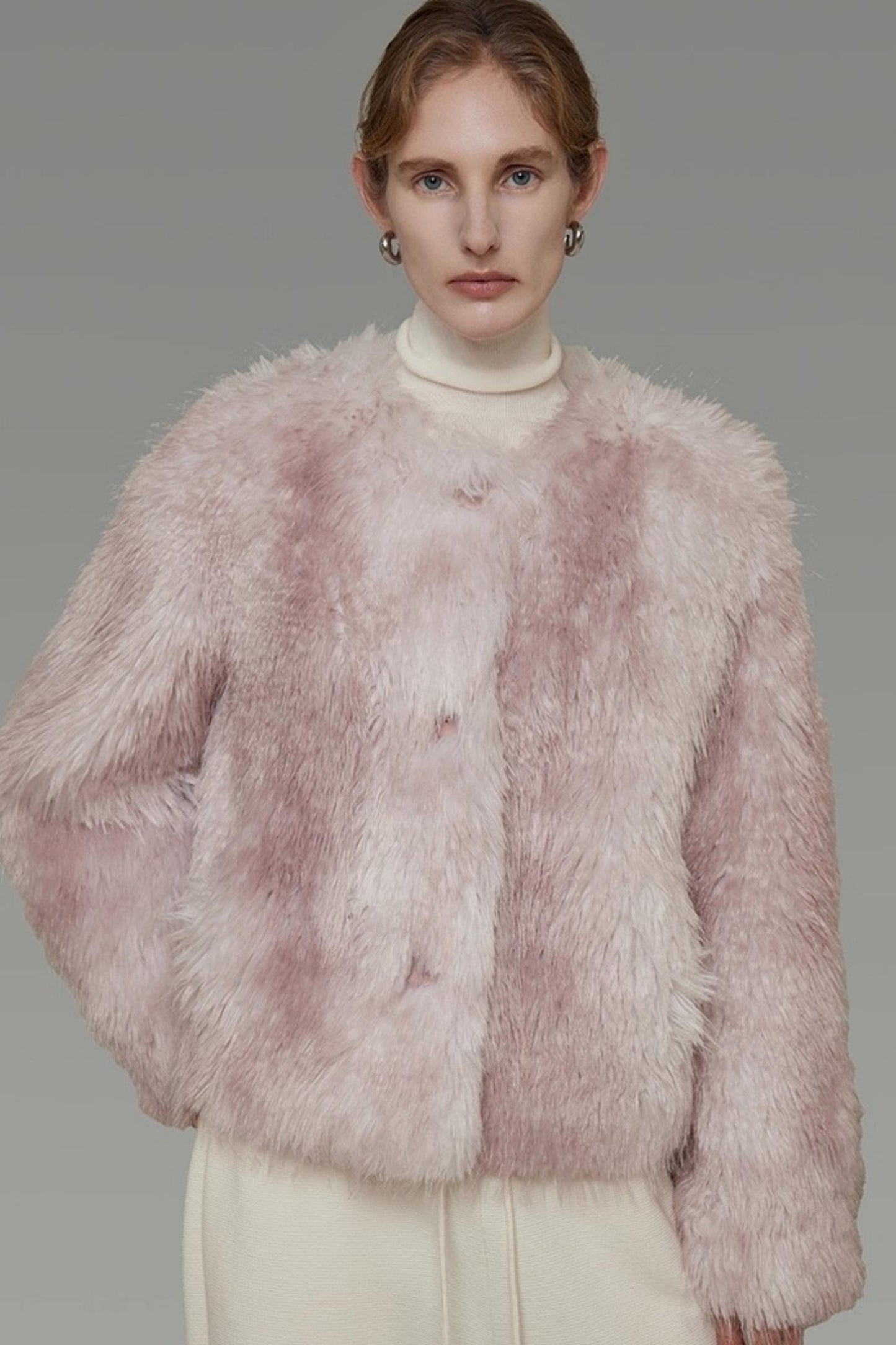 Plush Winter Cropped Jacket