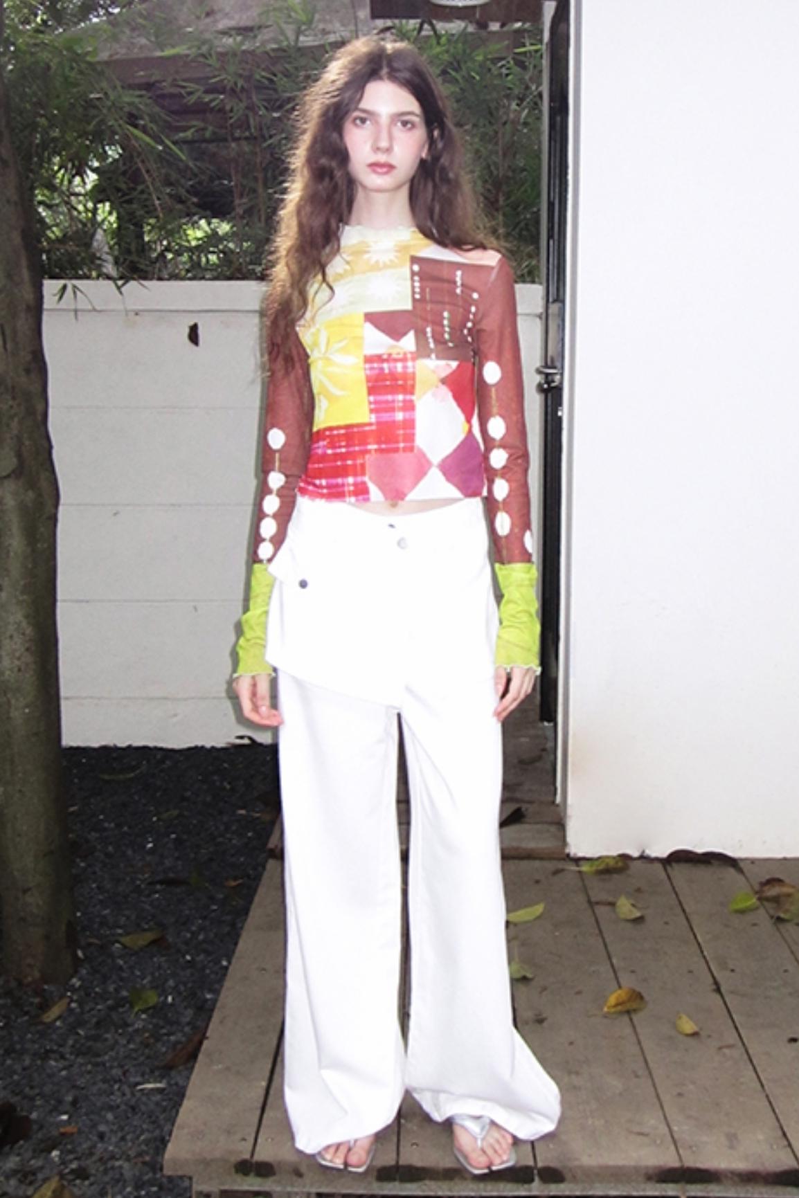 Midsummer Vintage Stretch Mesh Vest