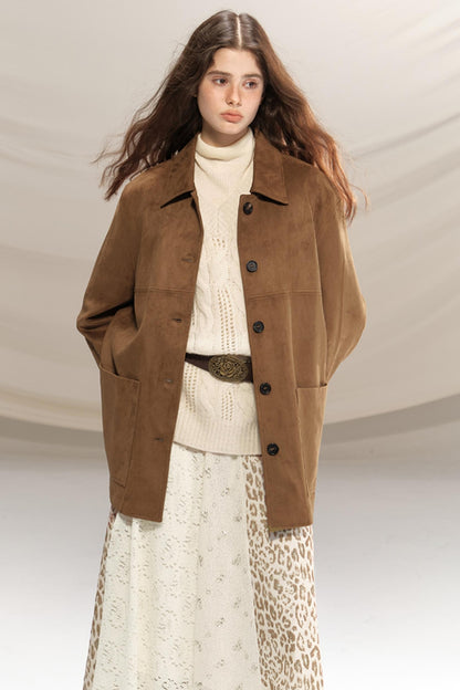 Beaded Silk Leopard Skirt