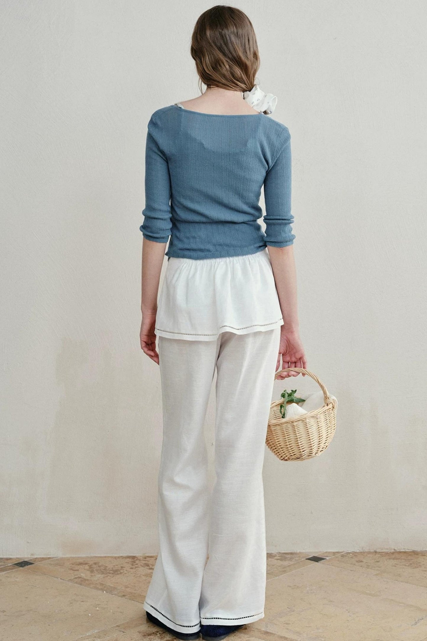Minimalist Knit Henry Top