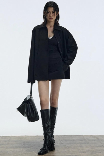 Black Silhouette Jacket