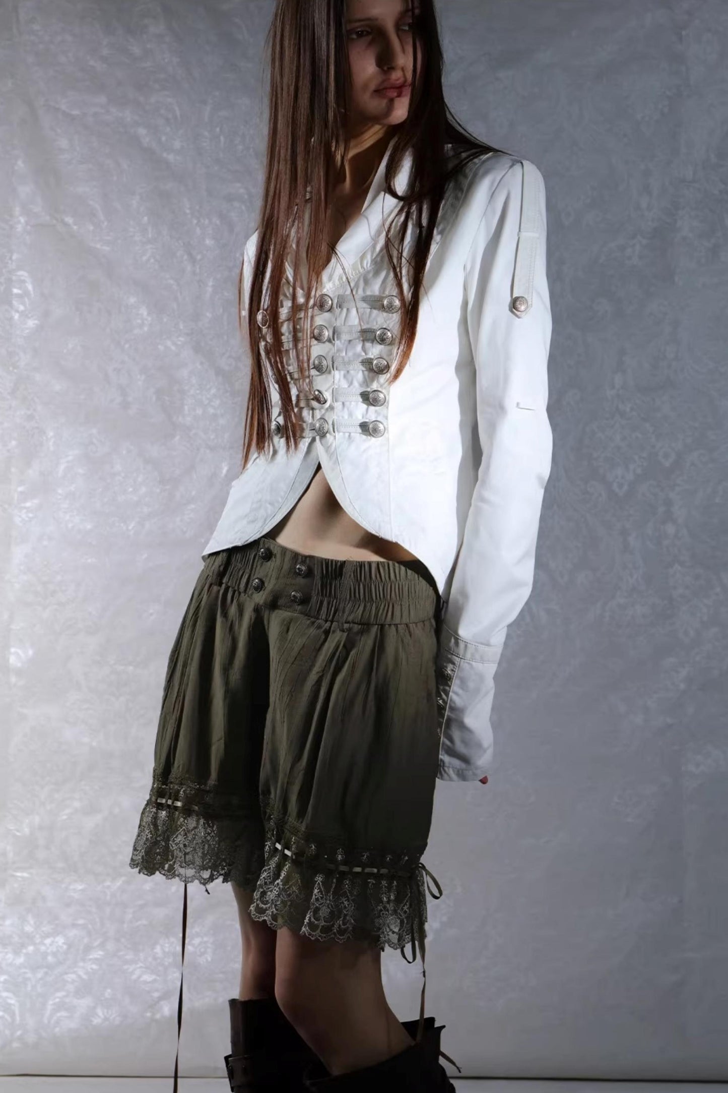 Retro Lace Bloomers Shorts