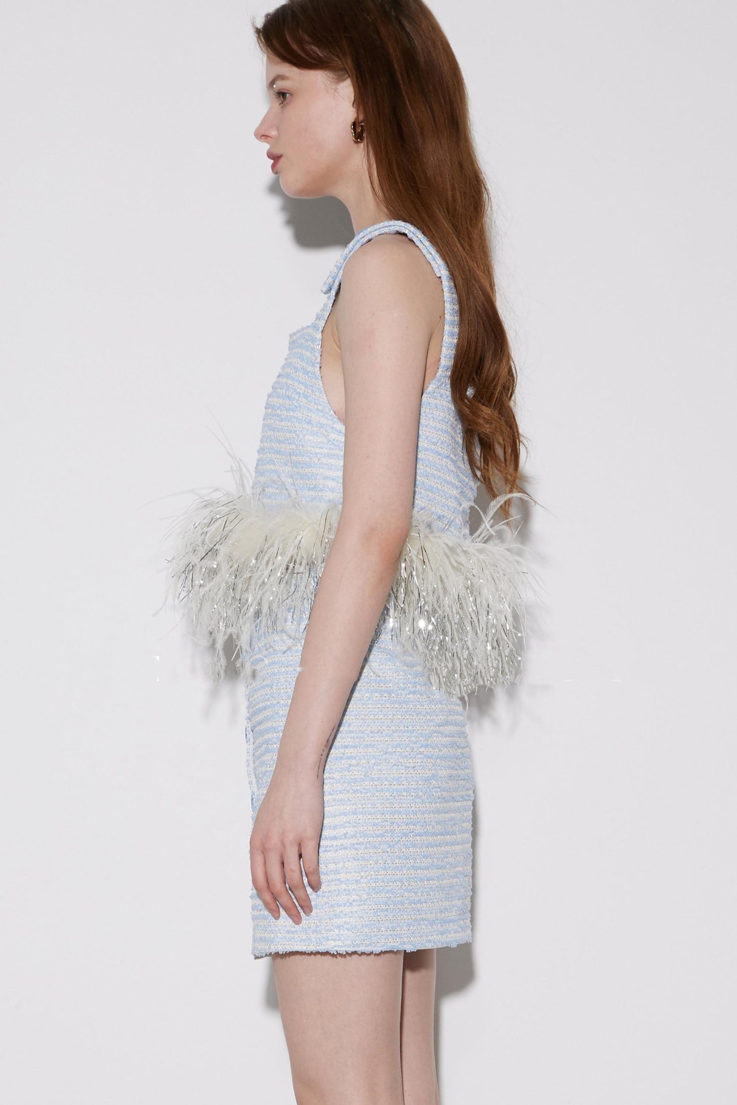 Luxe High-Waisted Mini Skirt