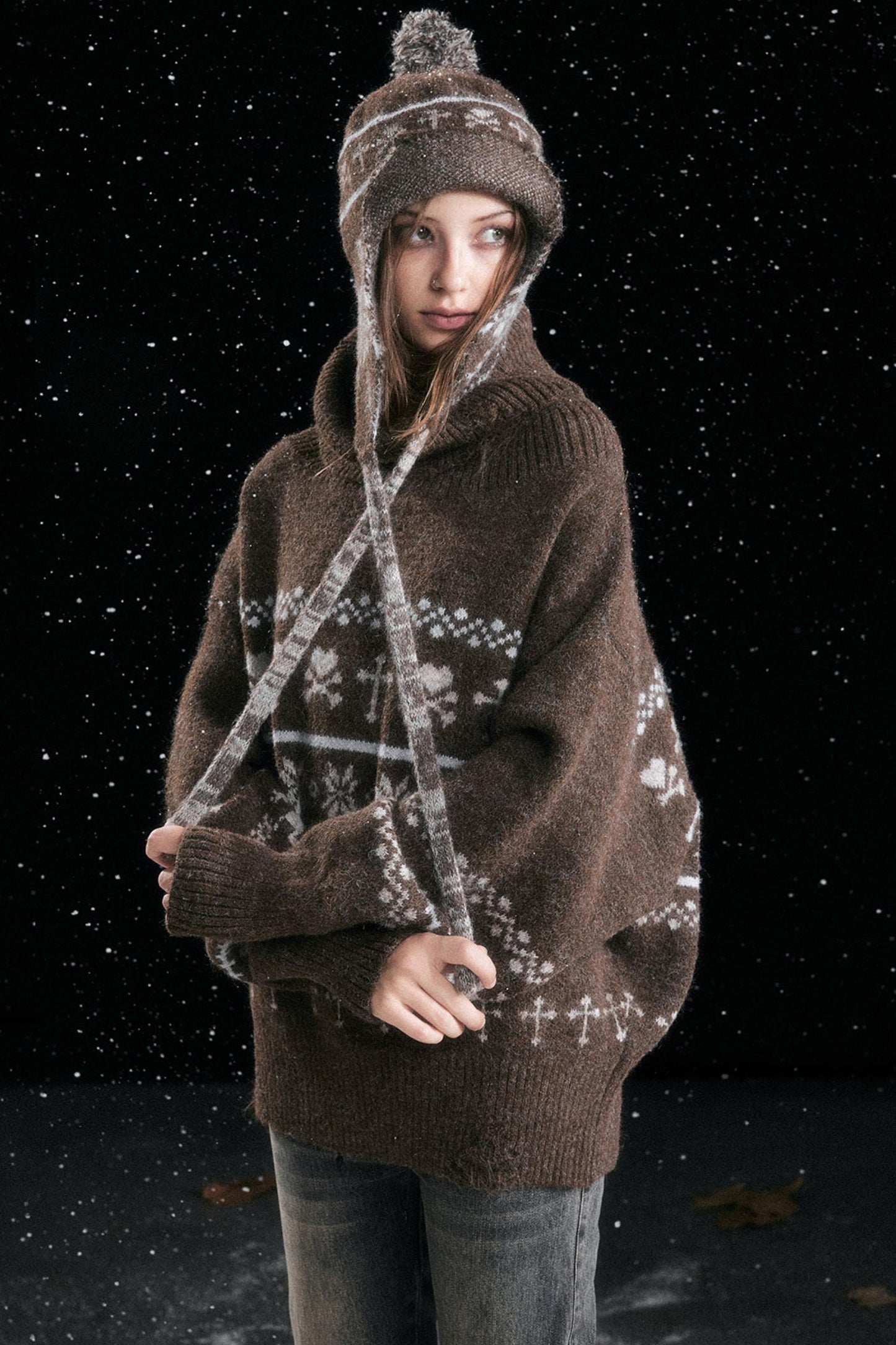 Fair Isle Vintage Sweater Top