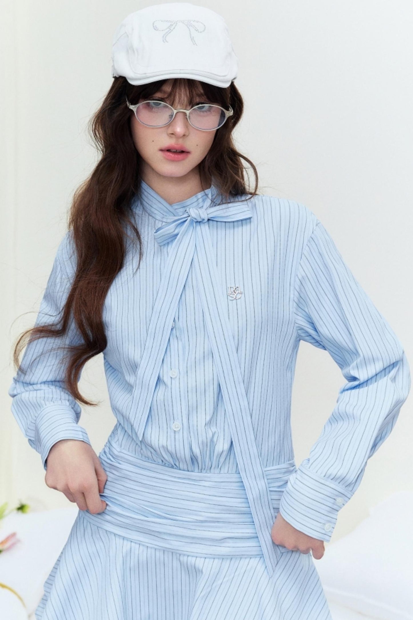 Spring Lace-Up Dress