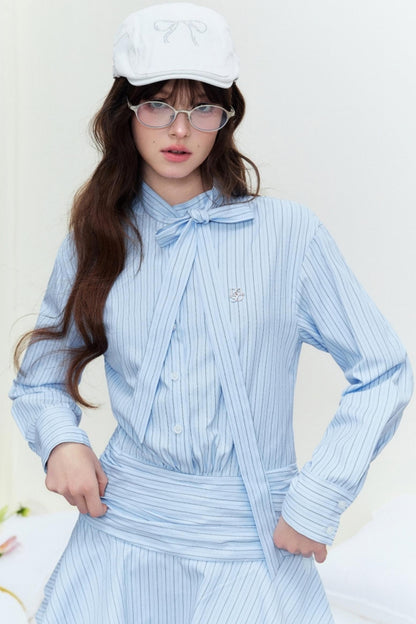 Spring Lace-Up Dress