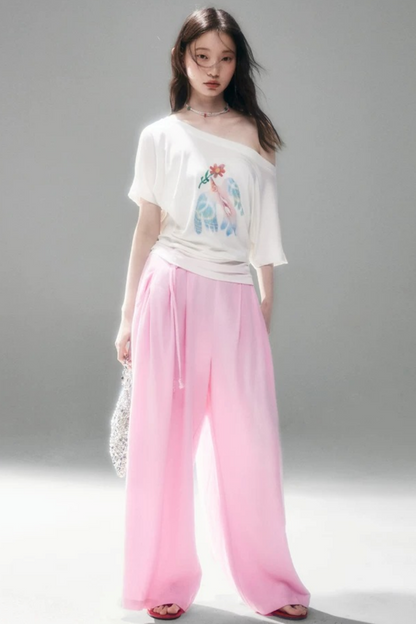 Breathable Linen Blend Pants