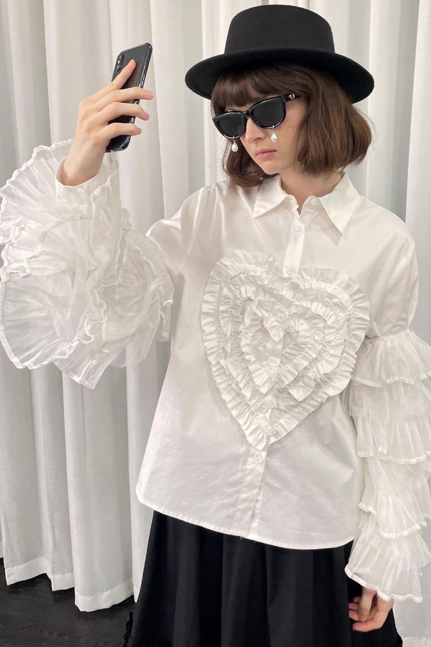 Multi-Layer Lace Mesh Sleeves