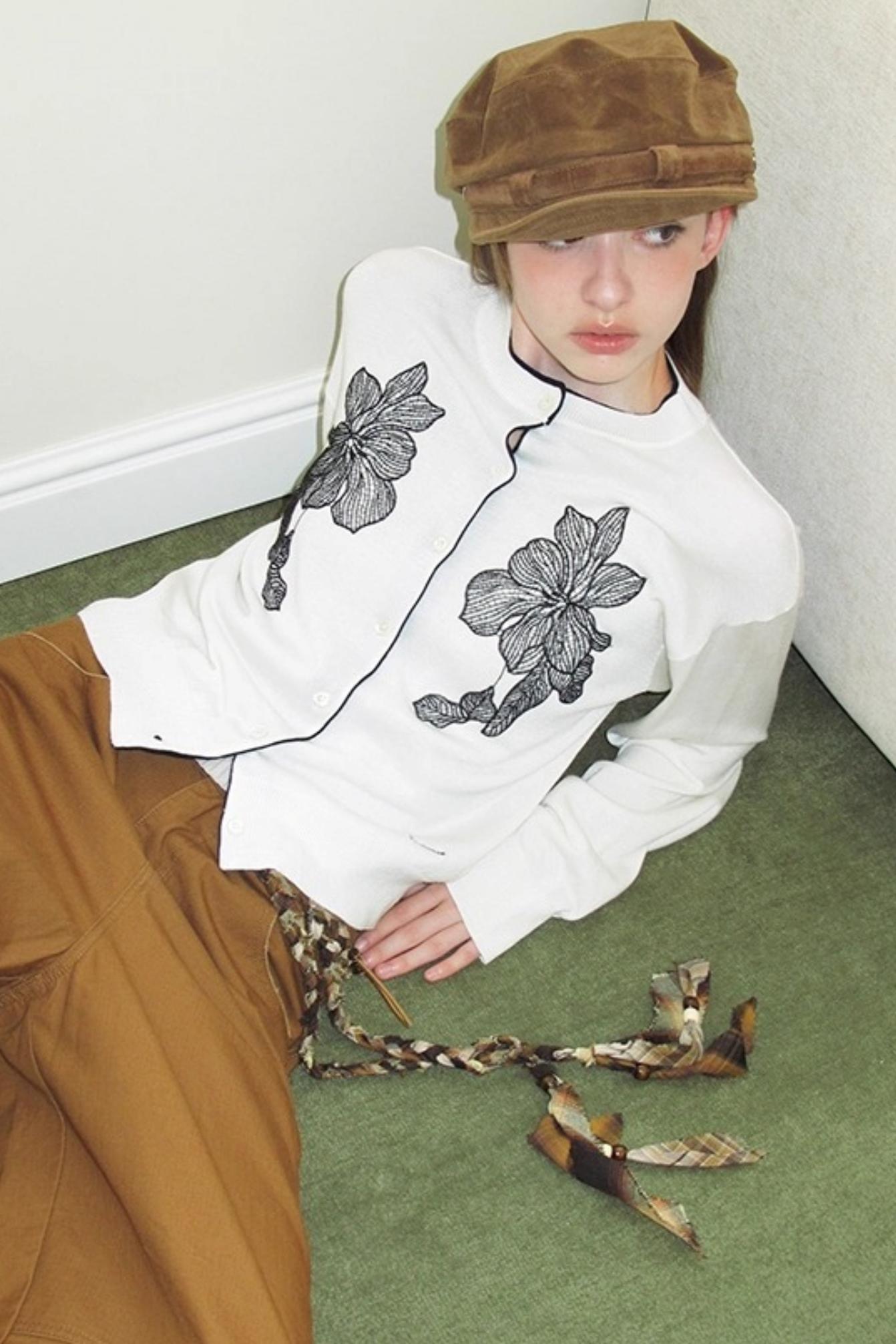 Light Wool Blend Cardigan