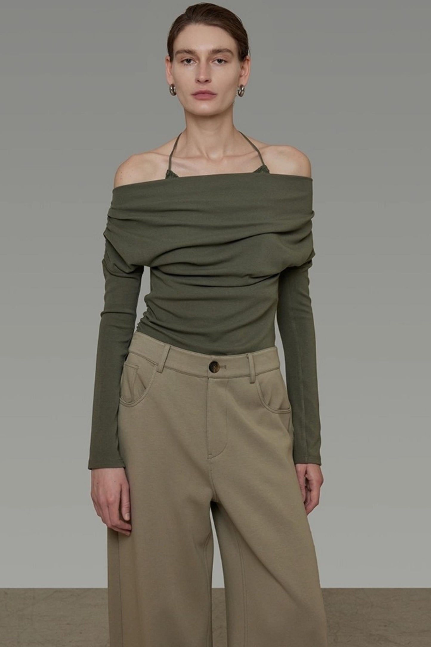 Autumn Knitted versatile high-end Top