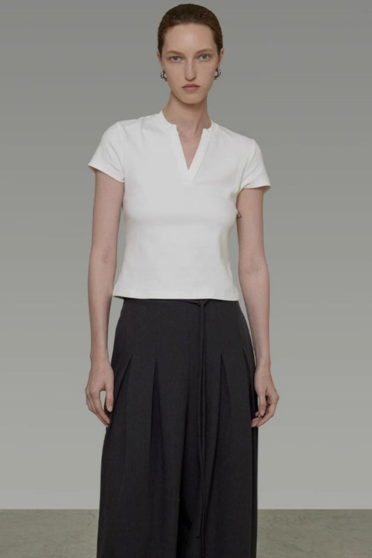 Slim Fit V-Neck Tee