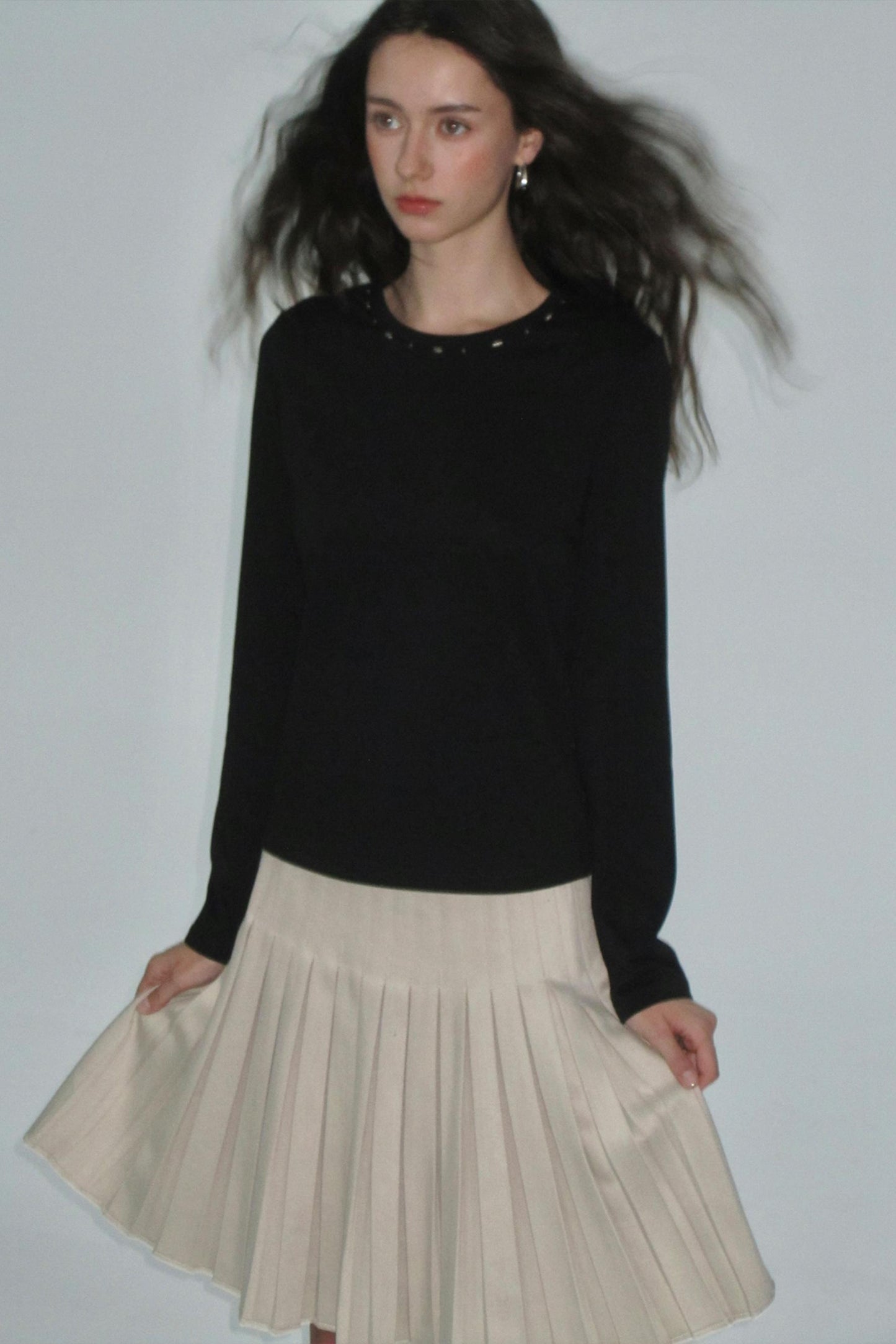 Structure Long-Sleeved T-Shirt