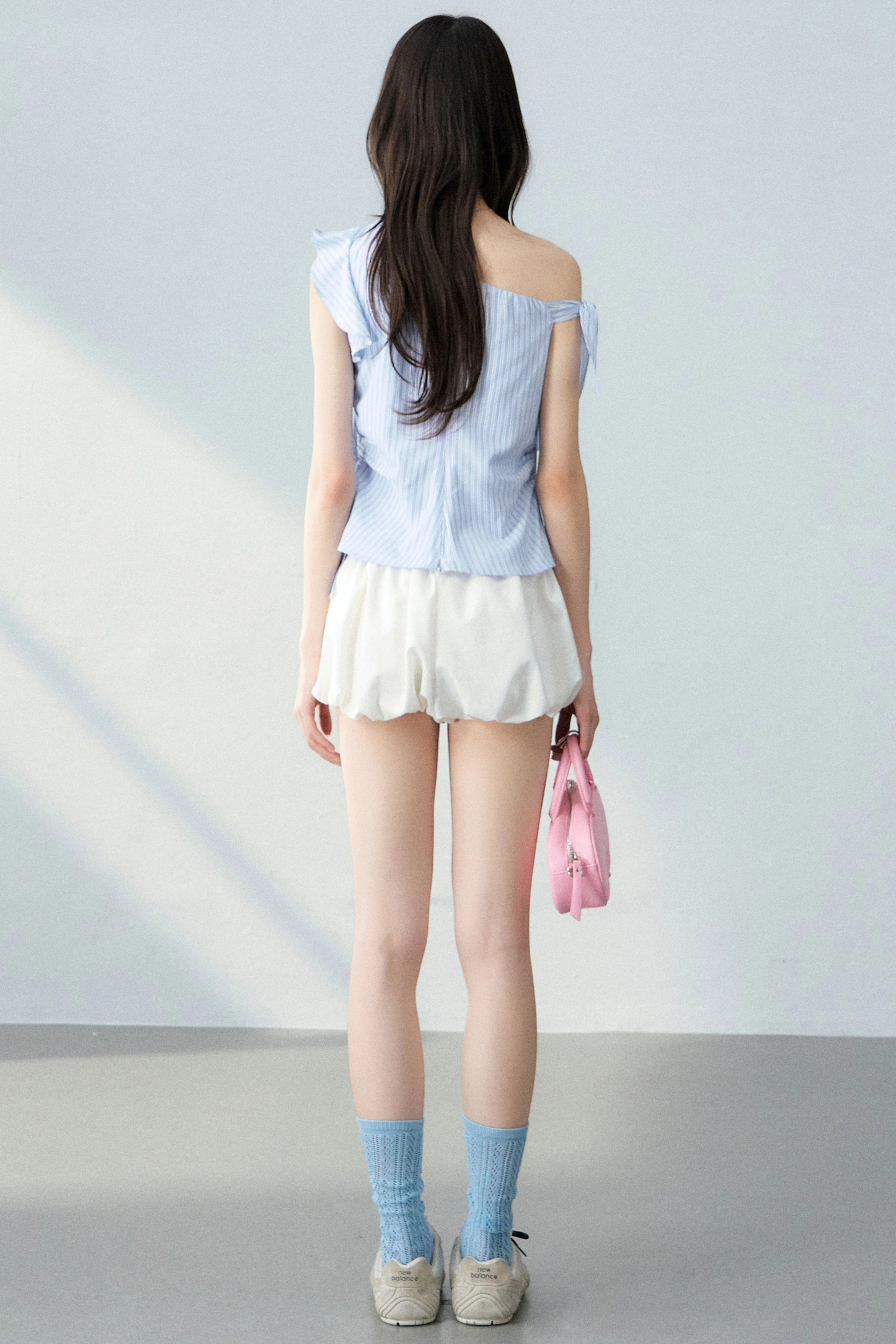 Butterfly Asymmetrical Off-Shoulder Top
