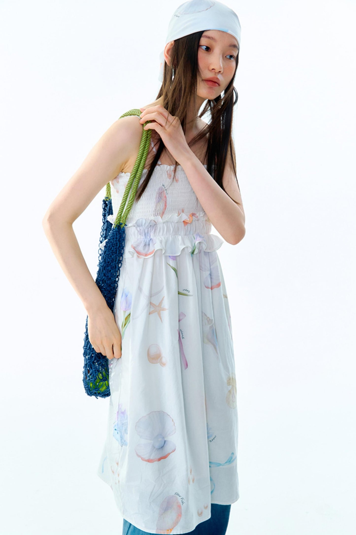 Chic Sea Bustier Skirt