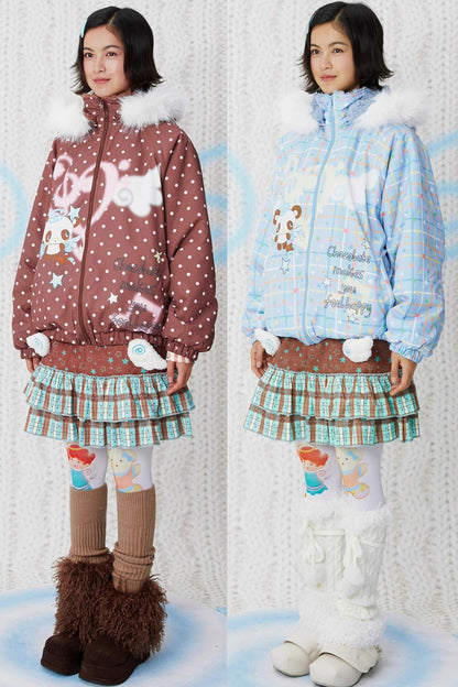 Angel Dessert Hooded Cotton Jacket