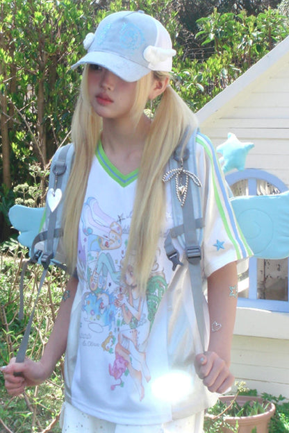 Dreamcore Frog Jersey T-Shirt