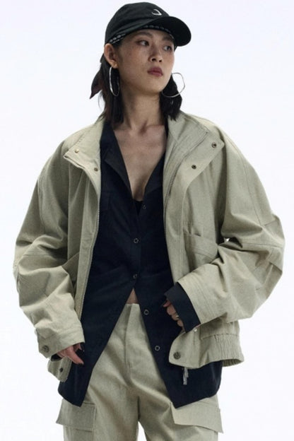 Retro Modern Workwear Jacket