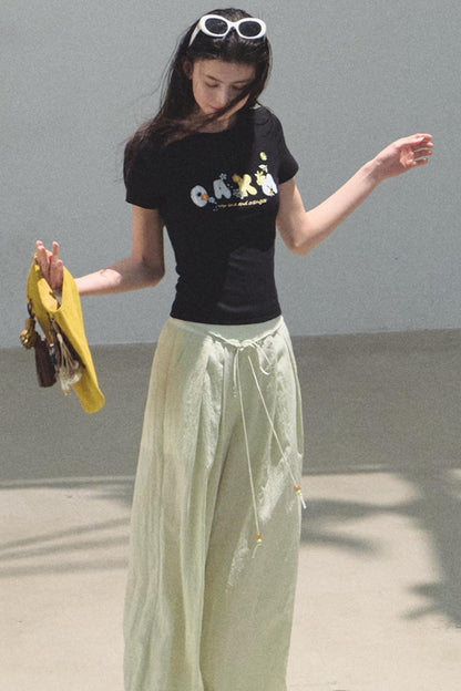 Skin-Friendly Crewneck T-Shirt