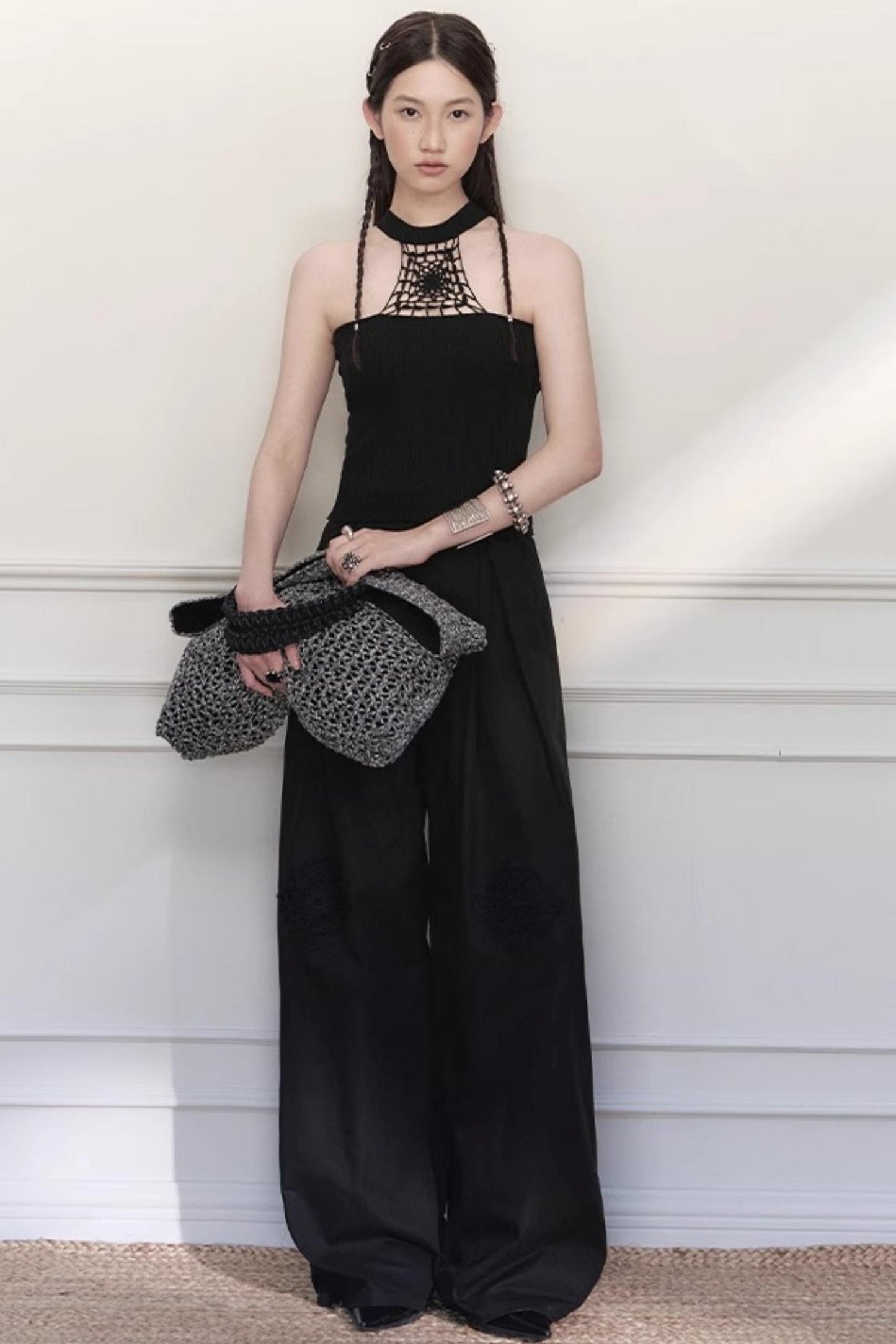 Garden Crochet Pants