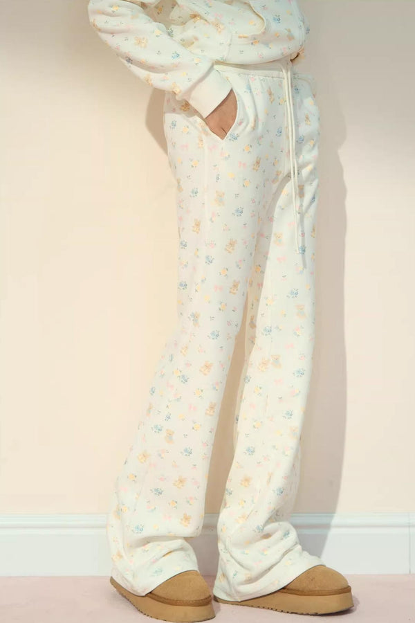 One-Shoulder Sweatshirt Set-Up