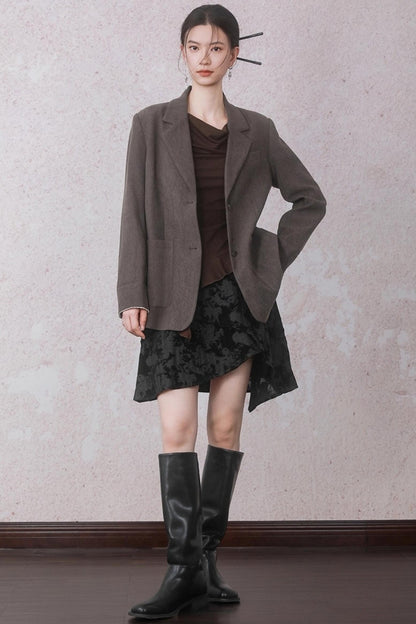 Autumn Cocoa Brown T-shirt